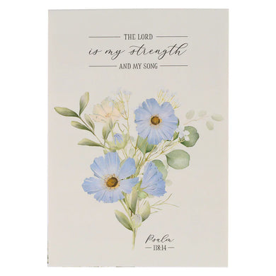 Small Notepad: The Lord Is My Strenght A - Christian Art Publishers