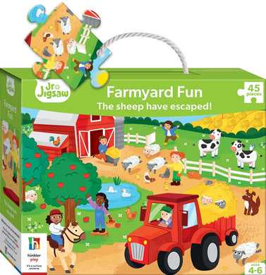 Jr Jigsaw: Farmyard Fund - Hinkler