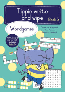 Tippie Write-&-Wipe Book 5: Word Games - Dedre Van Wyngaard