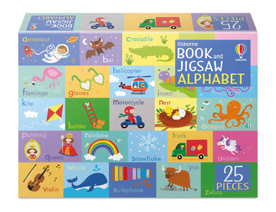 Book & Jigsaws: Alphabet - Usborne