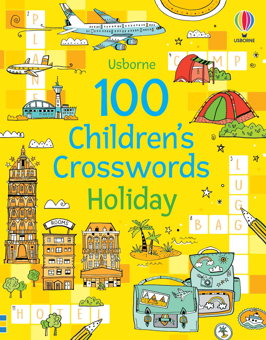 100 Children's Crosswords Holiday - Usborne