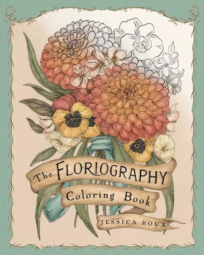 Floriography Coloring Book - Jessica Roux