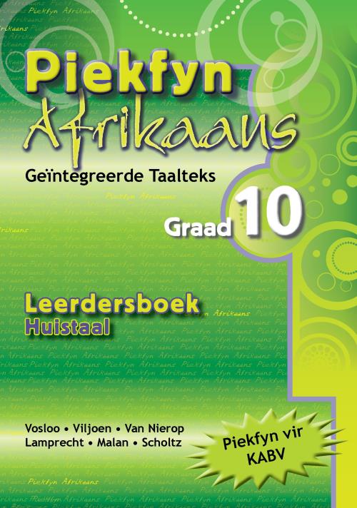 Piekfyn Afrikaans Gr 10 LB HT (KABV)