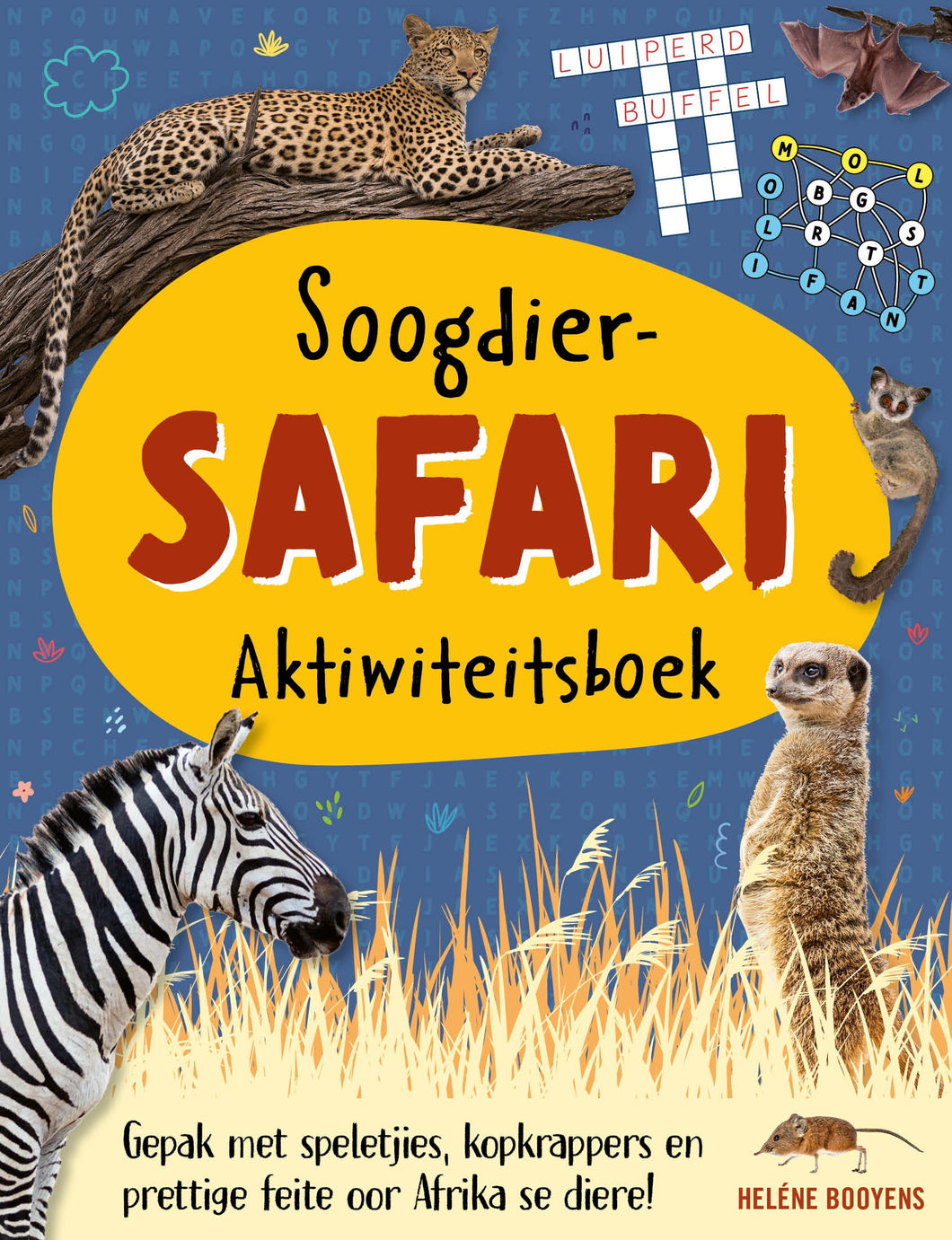 Soogdier-Safari Aktiwiteitsboek - Helene Booyens