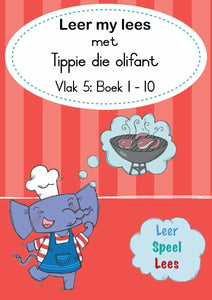 Leer My Lees: Tippie Vlak 5 Boekpak 10 - Jose & Lombard, Palmer