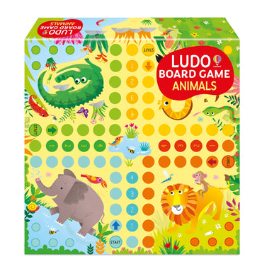 Ludo Board Game: Animals - Game & Book