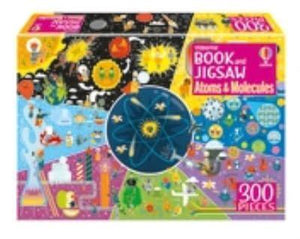 Book & Jigsaw: Atoms & Molecules - Usborne