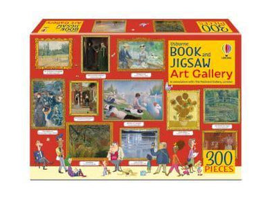 Book & Jigsaw: Art Gallery - Usborne