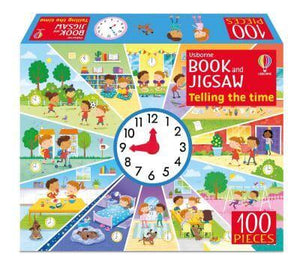 Book & Jigsaw: Telling The Time - Usborne